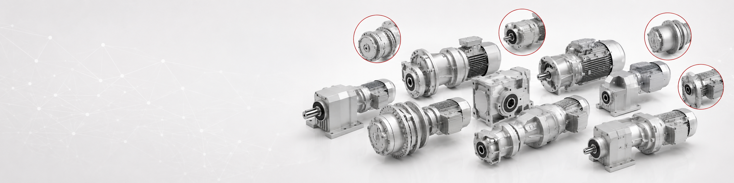 Gearboxes and gearmotors banner